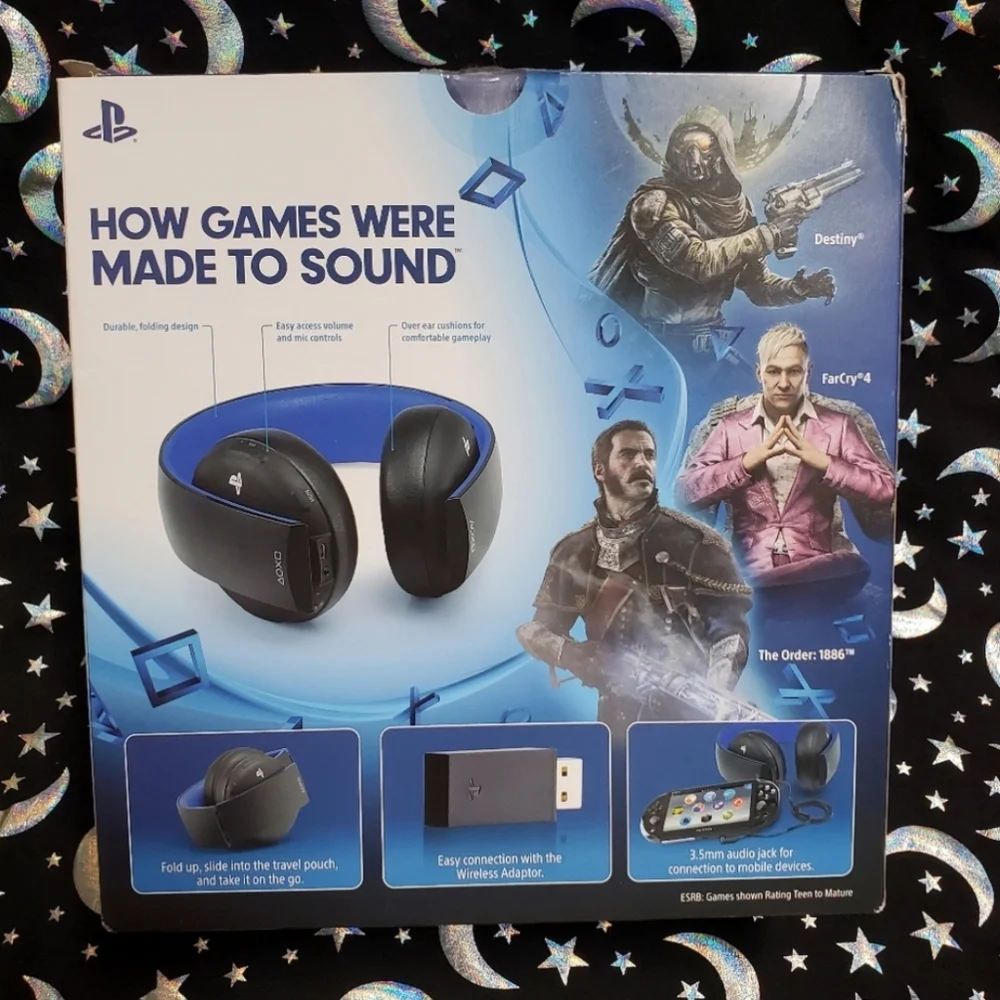 PlayStation | Gold Wireless Stereo Headset